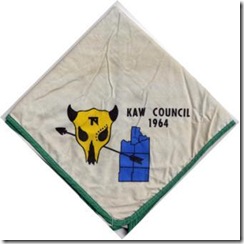 1964 Kaw Council Contingent NC_Green Border