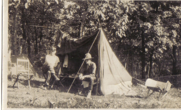 1929 Camp Life Camp Dan Sayre